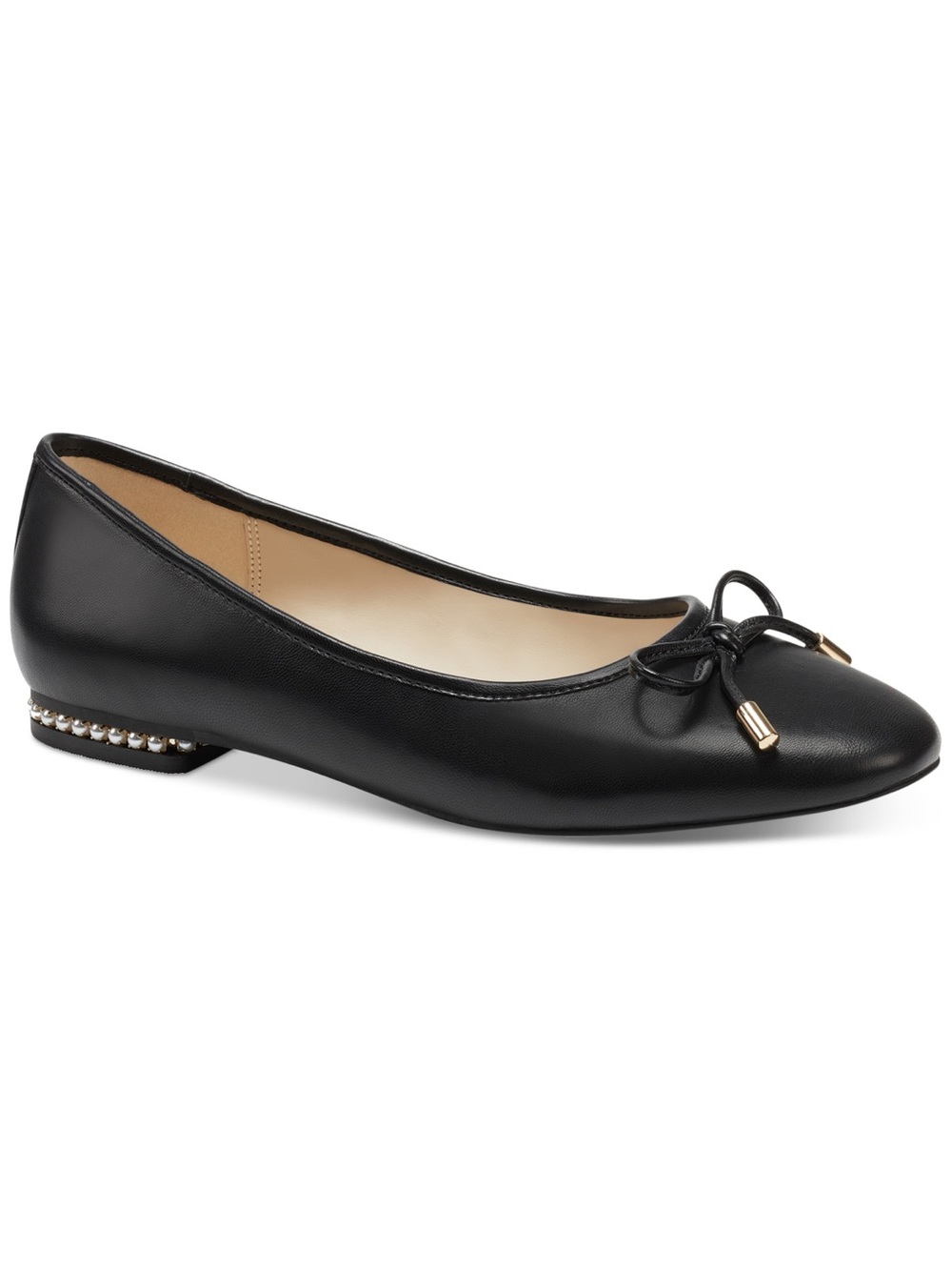 Charter Club Liyaa Ballet Flats with Bow & Pearl Details